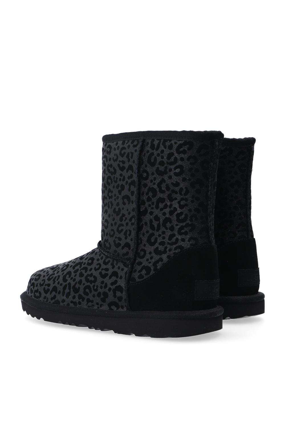 ugg Week Kids ‘T-Classic II Glitter Leopard’ snow boots